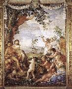 Pietro, The Golden Age by Pietro da Cortona.